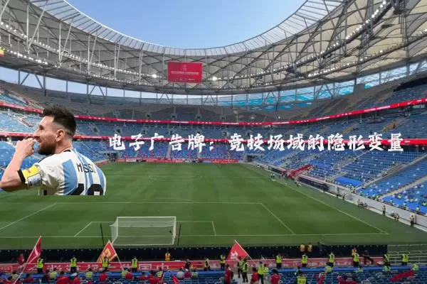 电子广告牌：竞技场域的隐形变量